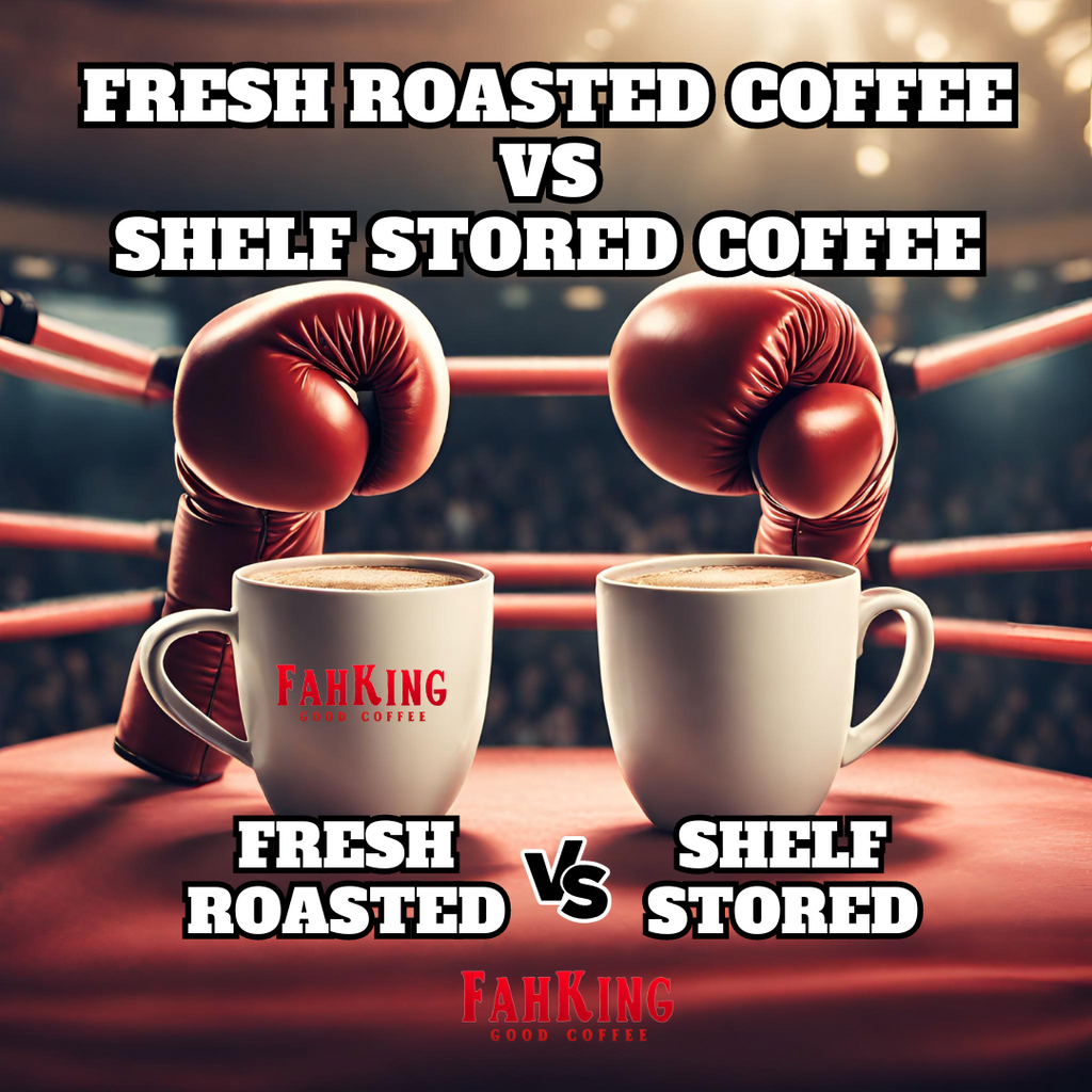 Fresh Roasted Coffee vs Shelf Stored Coffee
